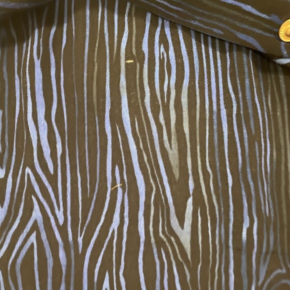 Diane Von Furtensberg- gold button shirt dress - Picture 4 of 7